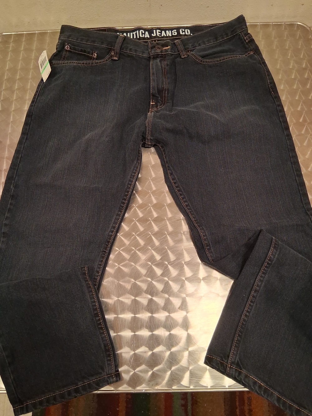NWT Y2K Nautica Slim Straight Dark Indigo Jeans